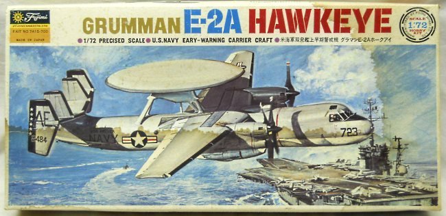 Fujimi 1/72 Grumman E-2A Hawkeye, 7A15-700 plastic model kit